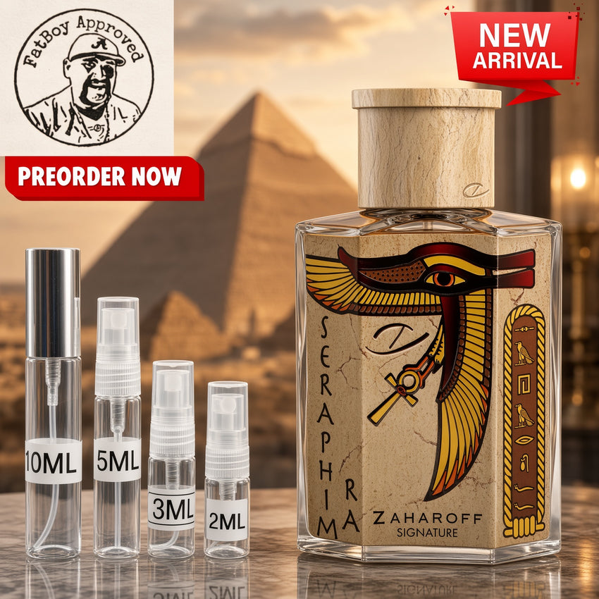 ZAHAROFF SIGNATURE SERAPHIM RA FRAGRANCE SAMPLES *PRE ORDER* SHIPPING 9/18