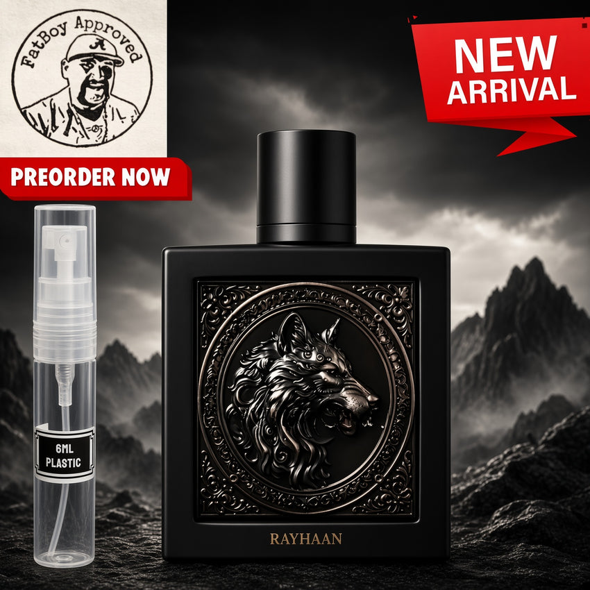 RAYHANN  WOLF 5ML SAMPLES PRE-ORDER SHIP BY 9/1