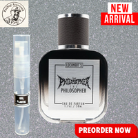 LOCKHART'S AUTHENTIC THE PHILOSOPHER EDP 5ML SAMPLES PRE ORDER SHIP BY 8/25