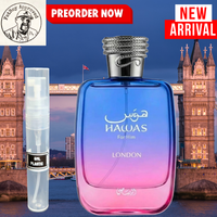 Rasasi Hawas London (Ex Nihilo Brompton Immortals Extra TWIST) 5ML DECANTS PRE-ORDER