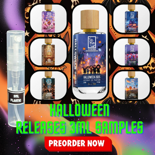 DUA FRAGRANCES HALLOWEEN RELEASES 3ML SAMPLES PRE-ORDER SHIP BY 10/28