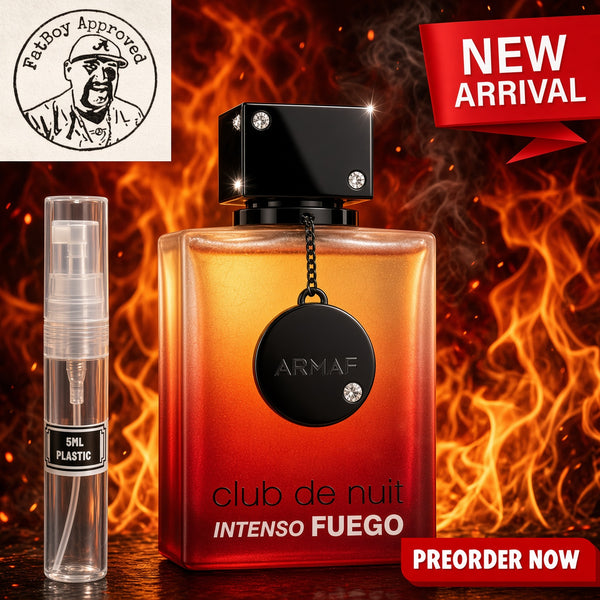 Armaf Club de Nuit Intenso Fuego 5ML SAMPLES PRE-ORDER SHIP BY 10/30