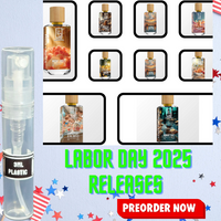 DUA FRAGRANCES LABOR DAY 2025 RELEASES 3ML SAMPLES PRE-ORDER SHIP BY 9/6