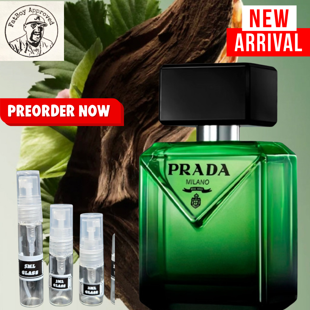 PRADA PARADIGME FRAGRANCE SAMPLES PRE ORDER SHIP BY 8/30 – FatBoy Fragrance