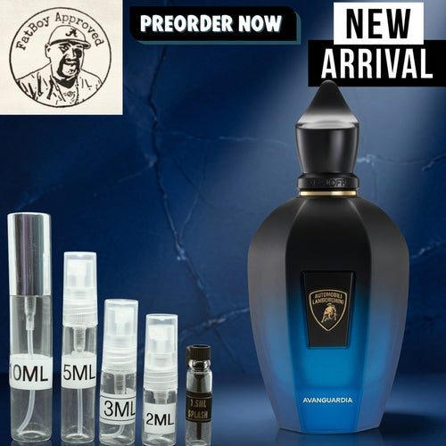Xerjoff Avanguardia LAMBORGHINI EDITION FRAGRANCE SAMPLES.