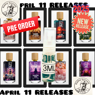 DUA FRAGRANCES APRIL 11TH RELEASES 3ML SAMPLES.