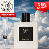 RAYHANN  NOVA SOL  5ML SAMPLES PRE-ORDER SHIP BY 9/1