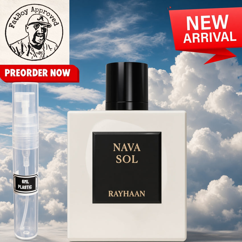 RAYHANN  NOVA SOL  5ML SAMPLES PRE-ORDER SHIP BY 9/1