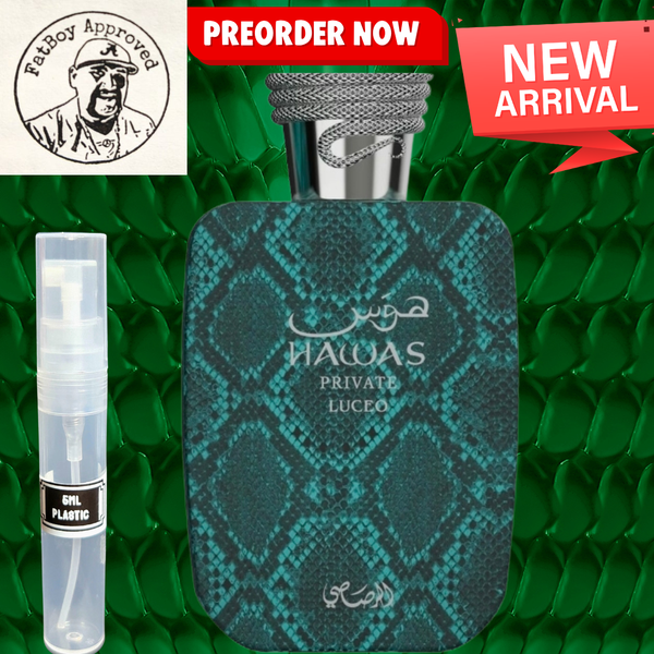 RASASI HAWAS PRIVATE LUCEO (VIBRATO/TYGAR TWIST) PRE ORDER SHIP BY 9/18