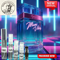RYZIGER PARFUMS MIAMI VIBES FRAGRANCE SAMPLES PRE-ORDER SHIP BY 7/12