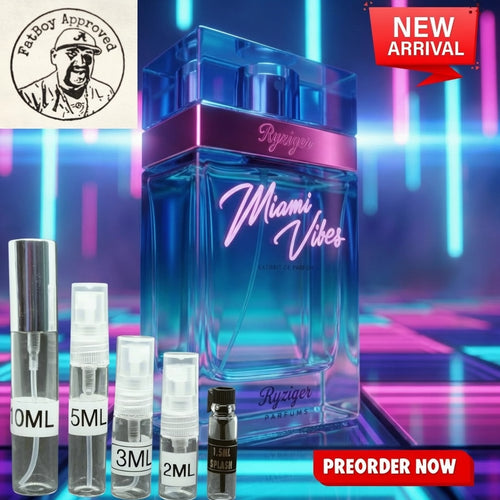 RYZIGER PARFUMS MIAMI VIBES FRAGRANCE SAMPLES PRE-ORDER **RESTOCKING 8/8**