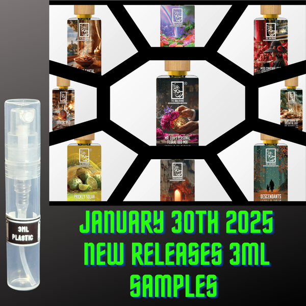 DUA FRAGRANCES JANUARY 30TH RELEASES 3ML SAMPLES PRE-ORDER