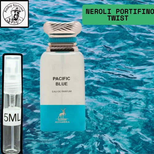 Mason Alhambra PACIFIC BLUE (NEROLI PORTOFINO TWIST) 5ML DECANTS