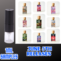 DUA FRAGRANCES JUNE 5TH NEW RELEASES 1ML SAMPLES PRE-ORDER
