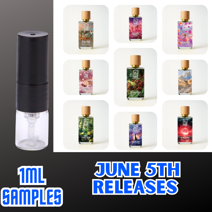 DUA FRAGRANCES JUNE 5TH NEW RELEASES 1ML SAMPLES PRE-ORDER
