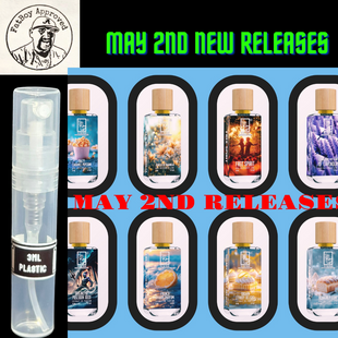 DUA FRAGRANCES MAY 2 RELEASES PLUS  RESTOCKS SAMPLES