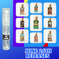 DUA FRAGRANCES JUNE 26TH NEW RELEASES 3ML SAMPLES PRE-ORDER