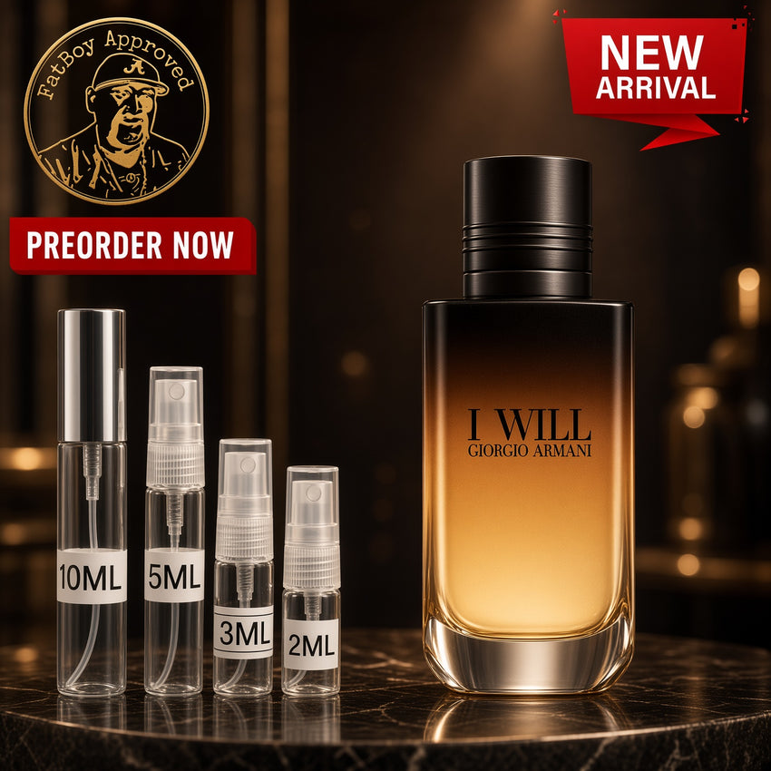 ARMANI I WILL EDP FRAGRANCE SAMPLES PRE ORDER SHIP 5/22