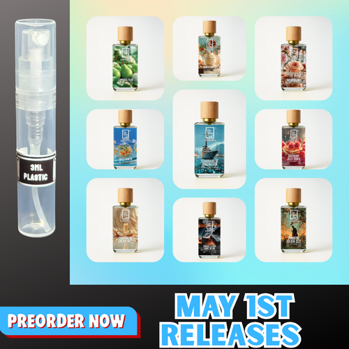 DUA FRAGRANCES MAY 1ST RELEASES 3ML SAMPLES PRE-ORDER