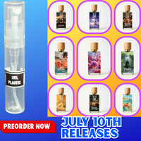 DUA FRAGRANCES JULY 10TH NEW RELEASES 3ML SAMPLES PRE-ORDER
