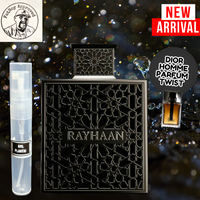 RAYHAAN OBSIDIAN(DIOR HOMME PARFUM TWIST) 5ML SAMPLES PRE-ORDER SHIP BY 2/7