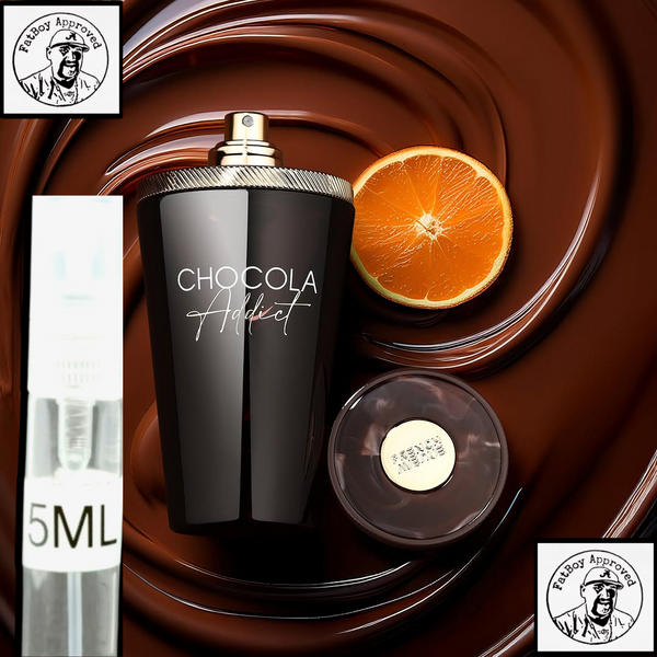 FRAGRANCE WORLD CHOCOLA ADDICT 5ML DECANTS *PRE-ORDER* SHIP 3/31