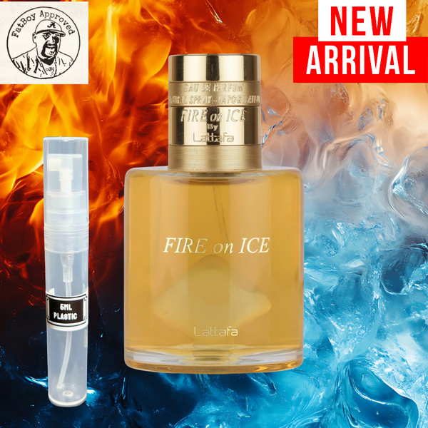 LATTAFA FIRE AND ICE (ANGEL SHARE PARADIS TWIST) 5ml DECANTS