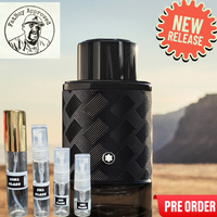 Mont Blanc Explorer Extreme 2025 release.  FRAGRANCE SAMPLES