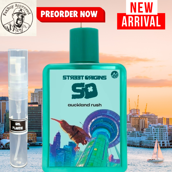 Street Origins Auckland Ru9sh 5ML SAMPLES PRE-ORDER SHIP BY 4/23