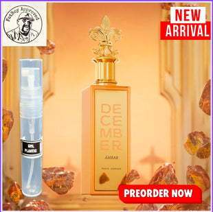PARIS CORNER Paris Corner December Ambar  5ML DECANTS PRE-ORDER SHIP BY 11/30
