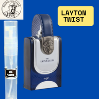 ARMAF LIONS CLUB RUGIR (LAYTON TWIST) 5ML DECANTS PRE-ORDER SHIP 5/6
