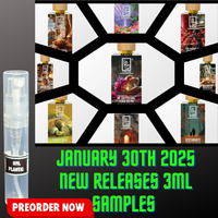 DUA FRAGRANCES JANUARY 30TH RELEASES 3ML SAMPLES PRE-ORDER