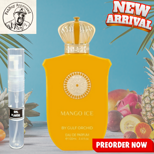Gulf Orchid MANGO ICE (GOD OF FIRE TWIST) 5ML DECANTS *PRE ORDER* SHIP BY 7/22