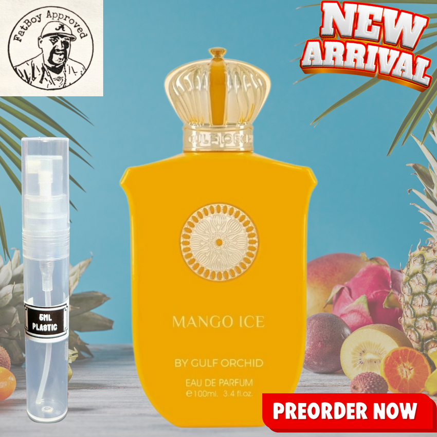 Gulf Orchid MANGO ICE (GOD OF FIRE TWIST) 5ML DECANTS *PRE ORDER* SHIP BY 7/22