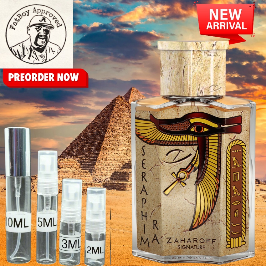 ZAHAROFF SIGNATURE SERAPHIM RA FRAGRANCE SAMPLES *PRE ORDER* SHIPPING 9/18