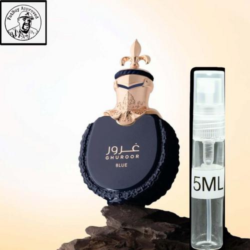 FRAGRANCE WORLD MAISON DE PARFUMS GHUROOR BLUE 5ML DECANTS