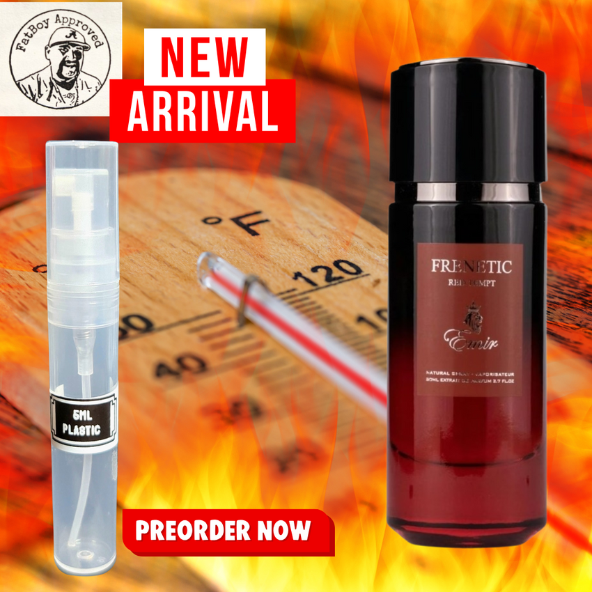 PARIS CORNER FRENETIC RED TEMPT(Fahrenheit TWIST) 5ML DECANTS PRE ORDER SHIP BY 9/8