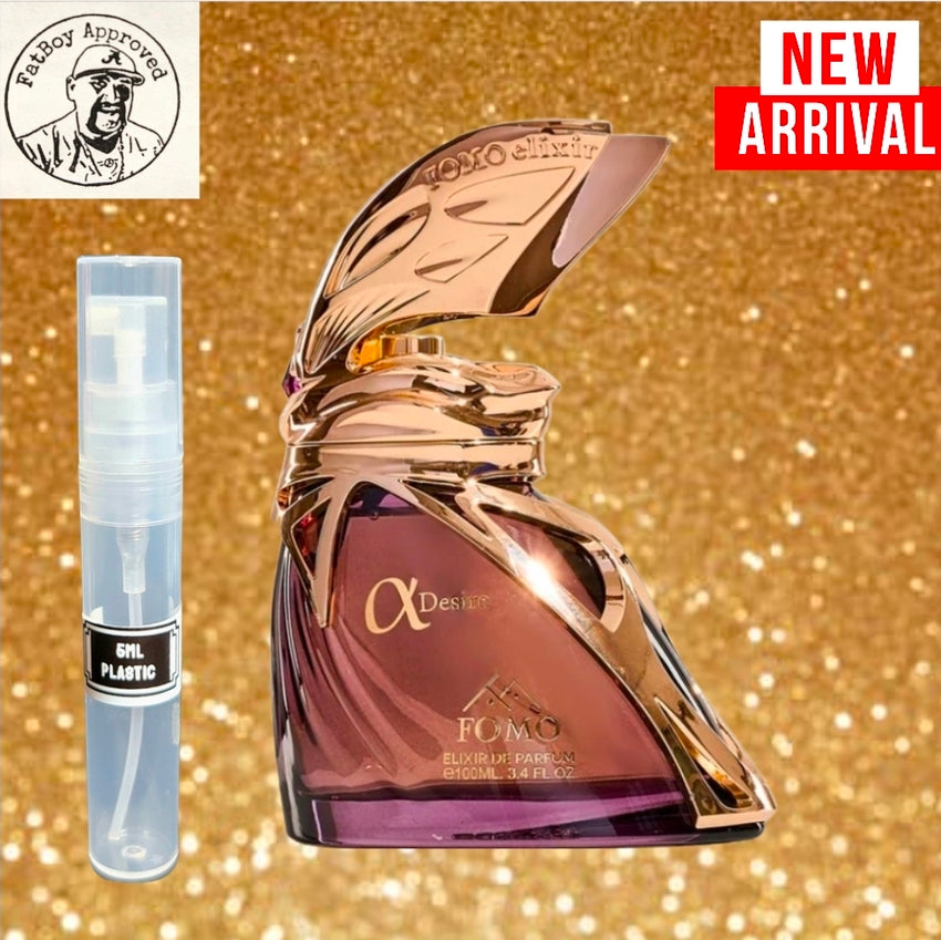 FOMO Alpha Desire (TORINO22 TWIST) 5ML DECANTS PRE-ORDER SHIP BY 11/30