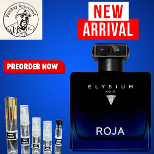 ROJA DOVE PARFUMS ELYSIUM NOIR FRAGRANCE SAMPLES PRE PRE-ORDER SHIP BY 9/8