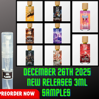 DUA FRAGRANCES DECEMBER 26TH RELEASES 3ML SAMPLES PRE-ORDER SHIP BY 1/2