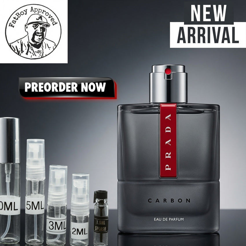 PRADA LUNA ROSA CARBON EAU DE PARFUM SAMPLES PRE-ORDER SHIP BY 6/15