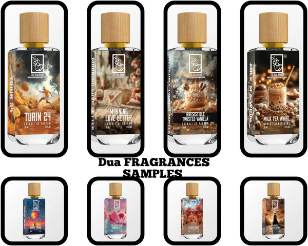 DUA FRAGRANCES JULY 18TH RELEASES 3ML SAMPLES