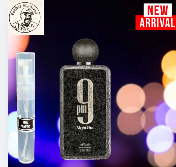 AFNAN 9pm NIGHT OUT 5ML SAMPLES PRE-ORDER