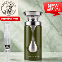 PARIS CORNER GREEN BET 5ML SAMPLES PRE-ORDER SHIP BY 8/31