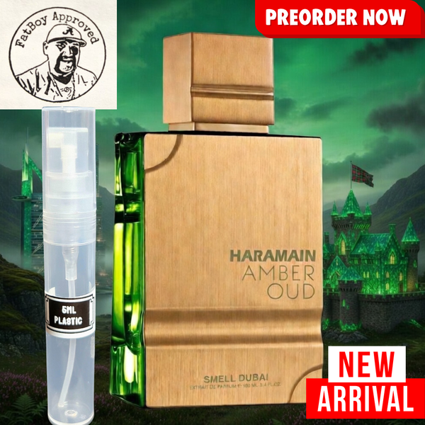 Al Haramain Amber Oud Smell Dubai  5ML SAMPLES PRE-ORDER SHIP BY 3/20