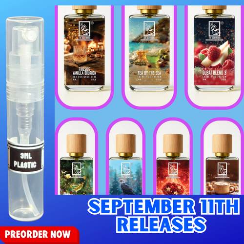 DUA FRAGRANCES SEPTEMBER 11TH NEW RELEASES 3ML SAMPLES PRE-ORDER