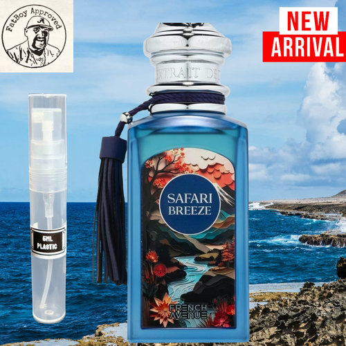 FRAGRANCE WORLD FRENCH AVENUE SAFARI BREEZE (Porthole TWIST) 5ML DECANTS