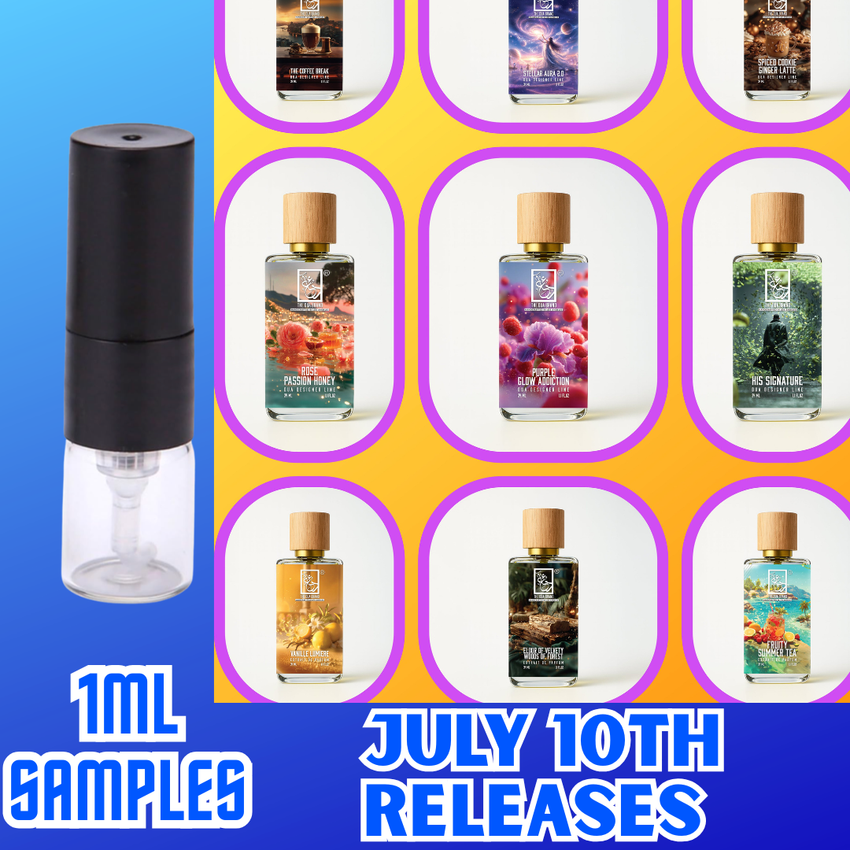 DUA FRAGRANCES JULY 10TH NEW RELEASES 1ml SAMPLES PRE-ORDER