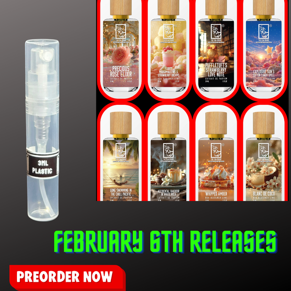 DUA FRAGRANCES FEBRUARY 6TH RELEASES PRE ORDER SHIP BY 2/12