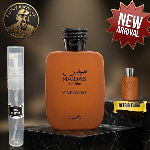 RASASI HAWAS OVERDOSE 5ML SAMPLES